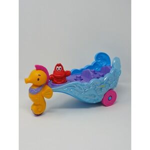 Little People Disney Little Mermaid Ariel Carriage Sebastian Lights Sound Works